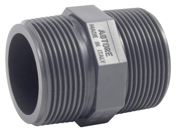 nippel PVC 1" M