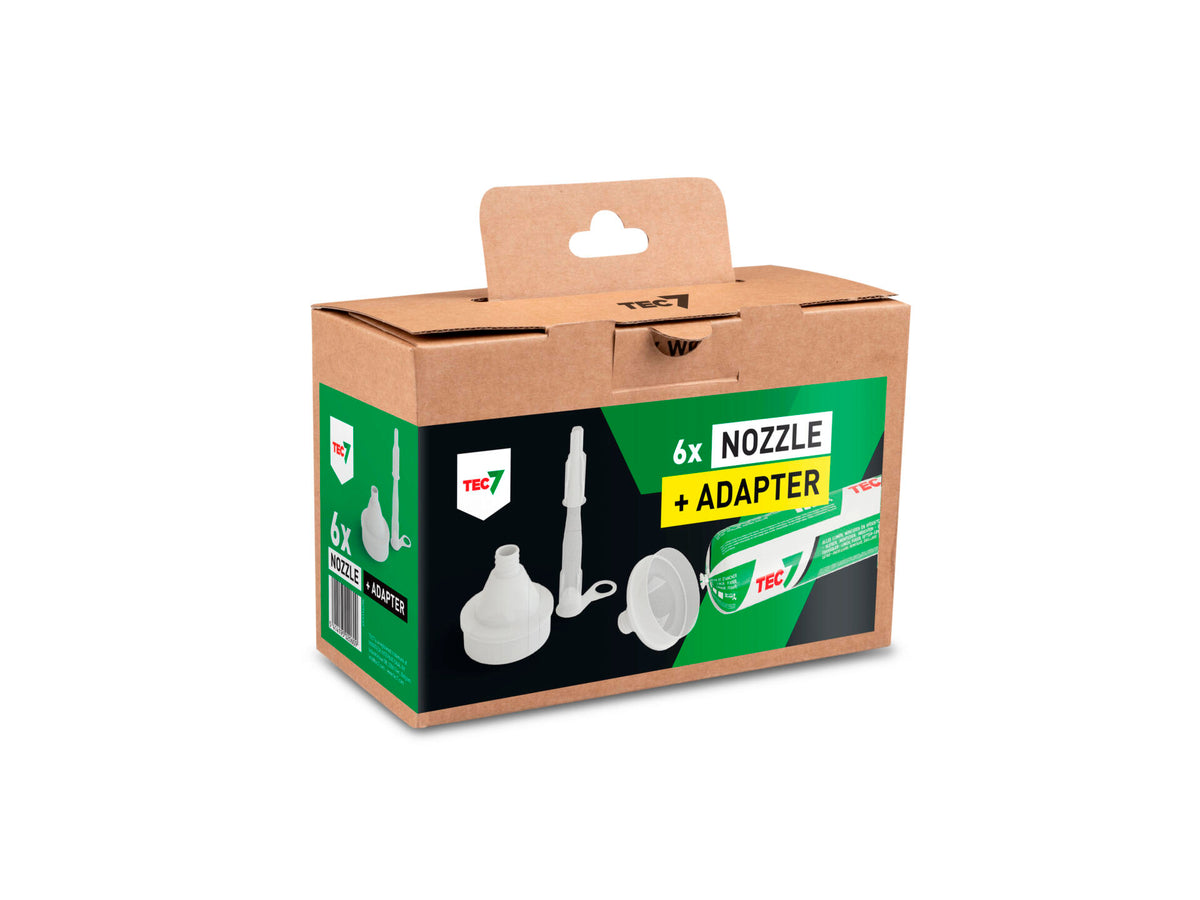 Tec7 nozzle + adapter voor worsten