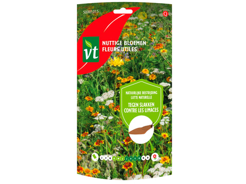VT nuttige bloemen slakken