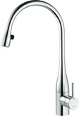 MITIGEUR CUISINE EVE KWC DOUCHETTE EXTRACTIBLE+ LED CHROME