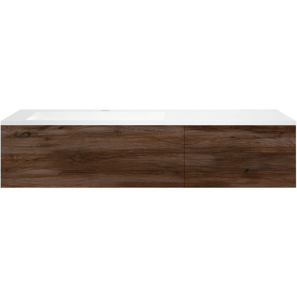 ONDERBOUW COFFEE 2 LADES 140 NOTELAAR DECOR FLUWEEL+WASTAFEL KUNSTMARMER  LINKS WIT