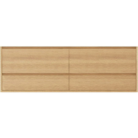 Onderbouw craft 180cm 2-lade eik, badkamermeubelen — SKU DESCO-193299