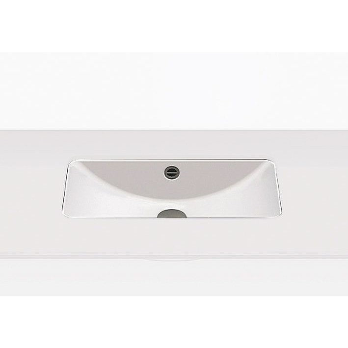 Onderbouw lavabo UB.R585 507X274MM zonder kraanvlak+overloop wit