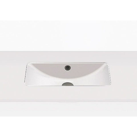 Onderbouw lavabo UB.R585 507X274MM zonder kraanvlak+overloop wit