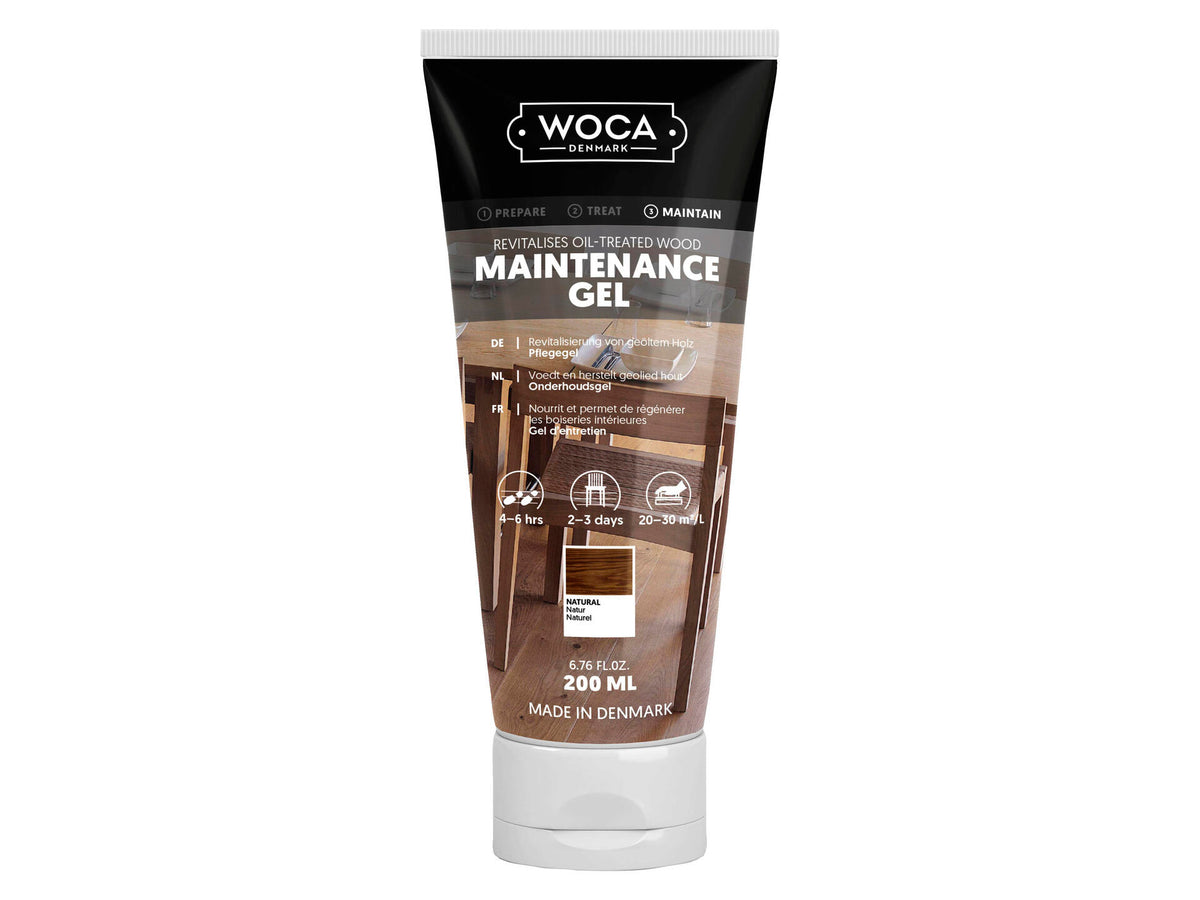 Woca onderhoudsgel hout 200ml naturel
