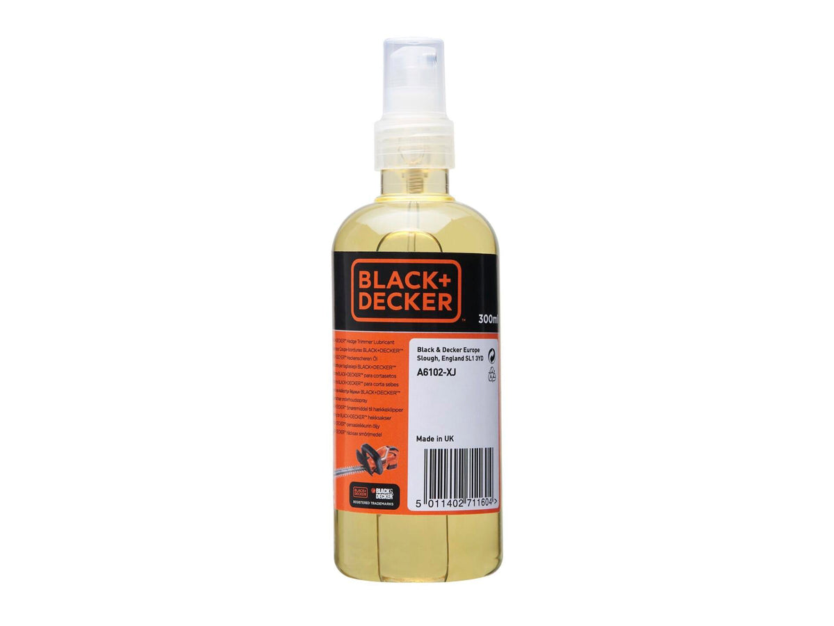 Black+Decker onderhoudsolie spray 300ml