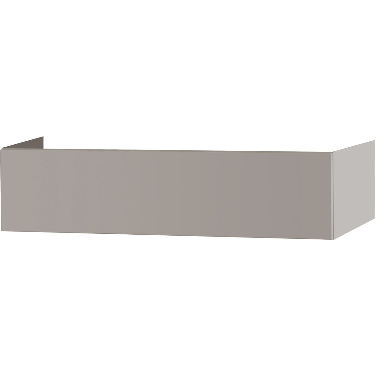 ONDERKAST PURO 1 LADE 120CM PUSH SATIJN GRIJS