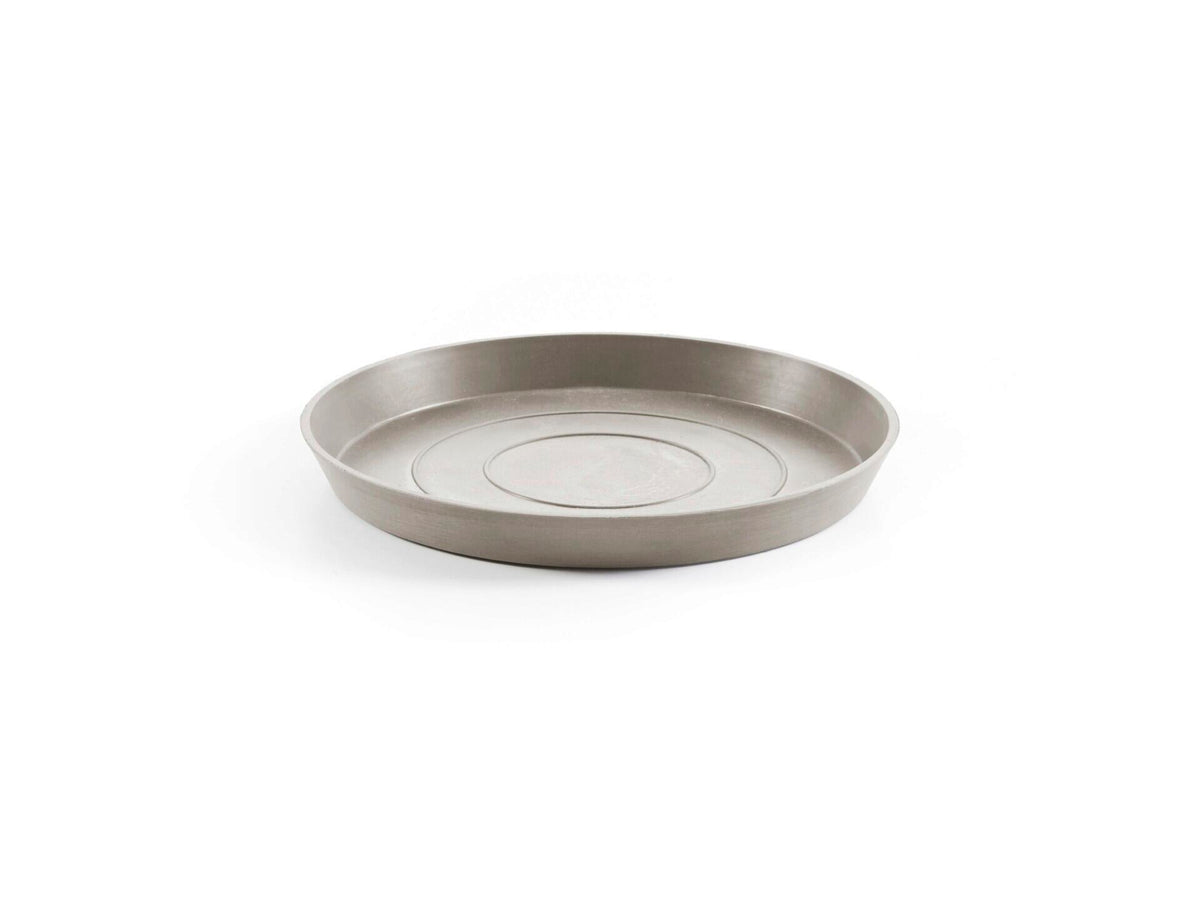 Ecopots onderschotel 21cm taupe