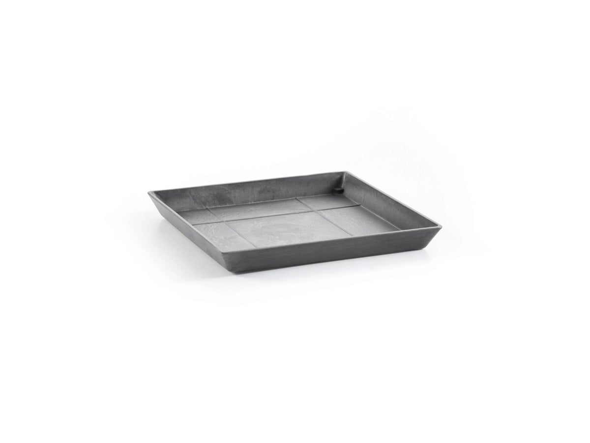 Ecopots onderschotel 36x36 cm grijs