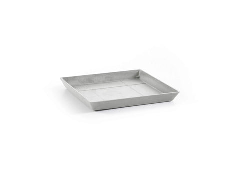 Ecopots onderschotel 40x40 cm whitestone
