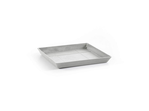 Ecopots onderschotel 40x40 cm whitestone