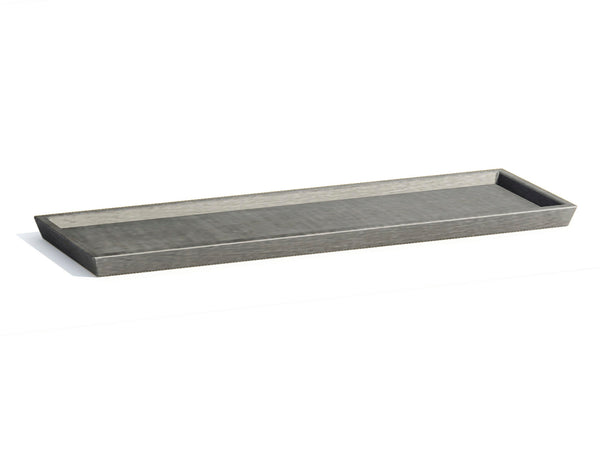 Ecopots onderschotel 67x22 cm grijs