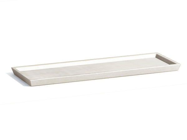 Ecopots onderschotel 67x22 cm whitestone