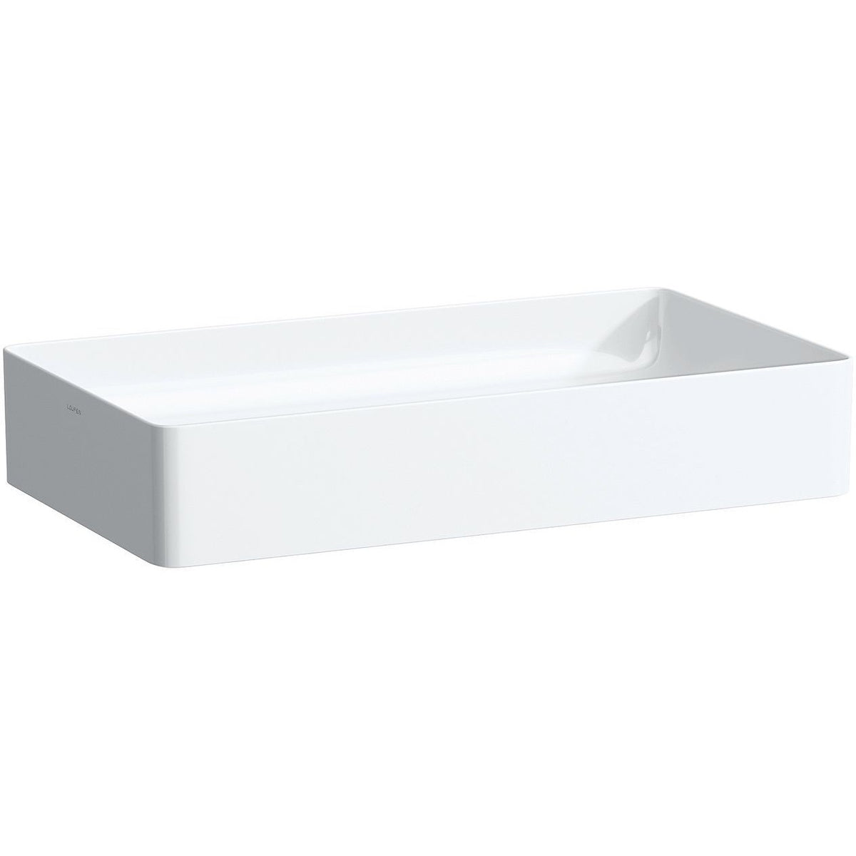 Opbouw lavabo living Square laufen 60CM zonder kraanvlak wit