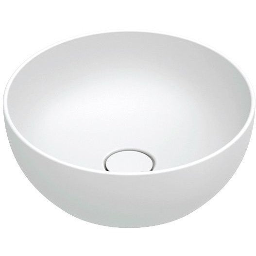 Opbouwlavabo Green catalano cataglaze+ diameter 40 H15 zonder overloop mat wit