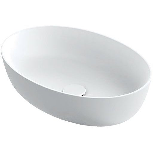 Opbouwlavabo neo E 54X38 zonder kraanvlak/overloop xonyx mat wit