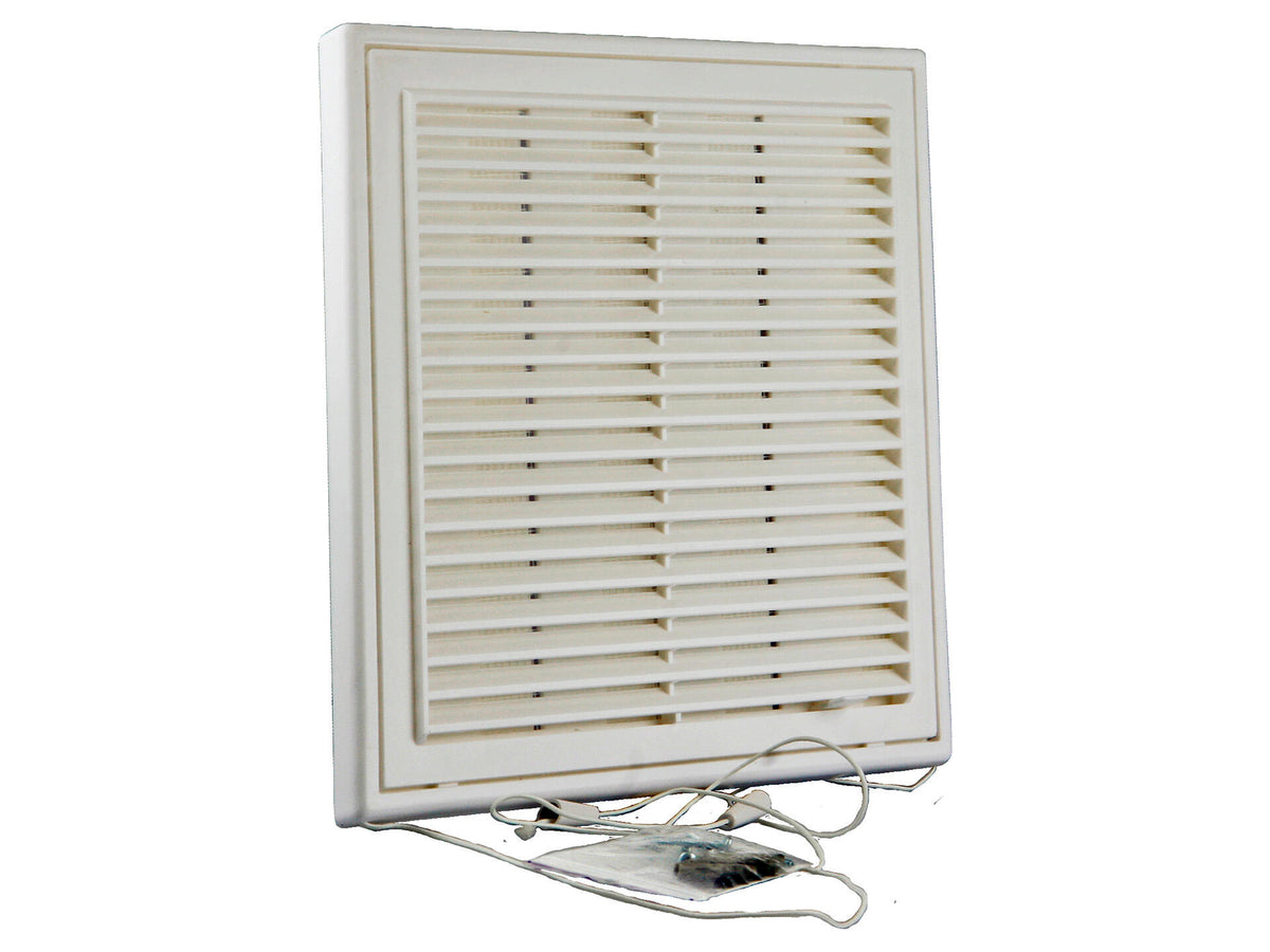 Renson opbouwrooster regelbaar 250x250 mm PVC wit