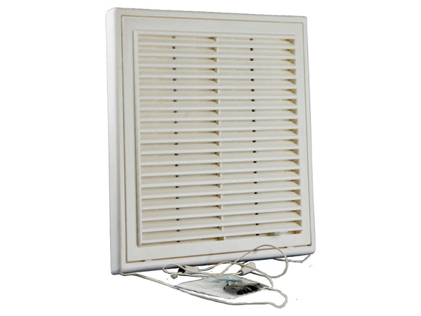 Renson opbouwrooster regelbaar 250x250 mm PVC wit