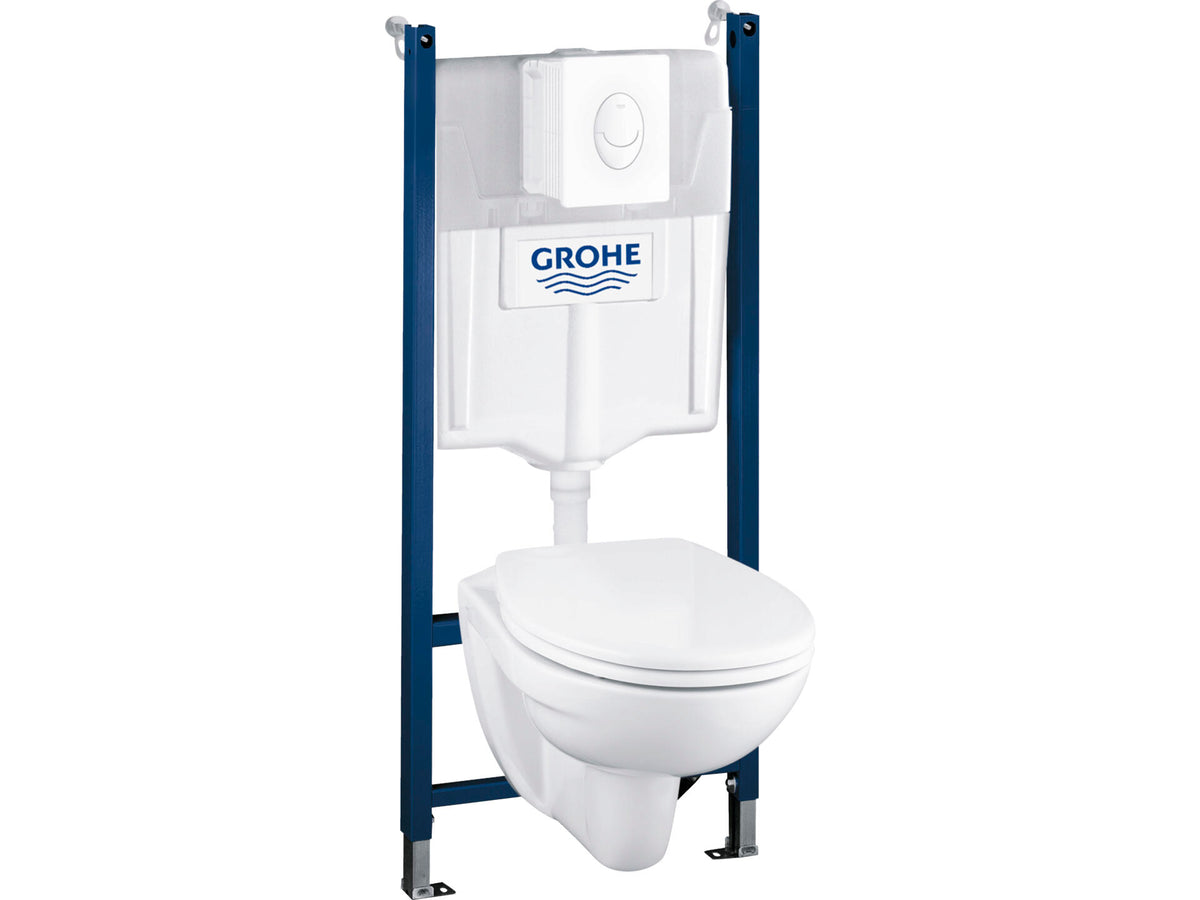 GROHE ophang WC-pack met duwplaat