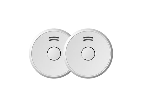 Profile optische rookmelder duopack + batterij