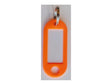 Sleutellabel rood/oranje