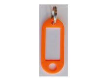 Sleutellabel rood/oranje