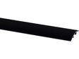 overgangsprofiel gelijkvloers 33x4 mm 95cm zwart