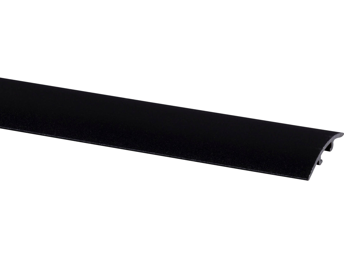 overgangsprofiel gelijkvloers 33x4 mm 95cm zwart