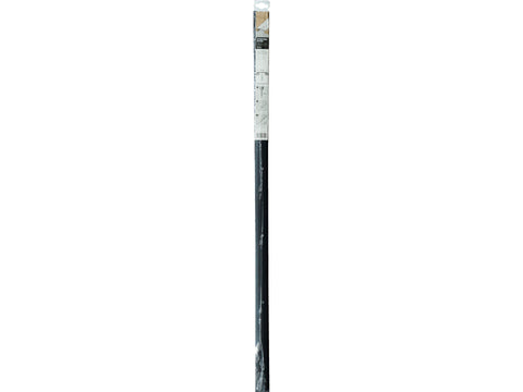 overgangsprofiel gelijkvloers schroef 38x950 mm zwart