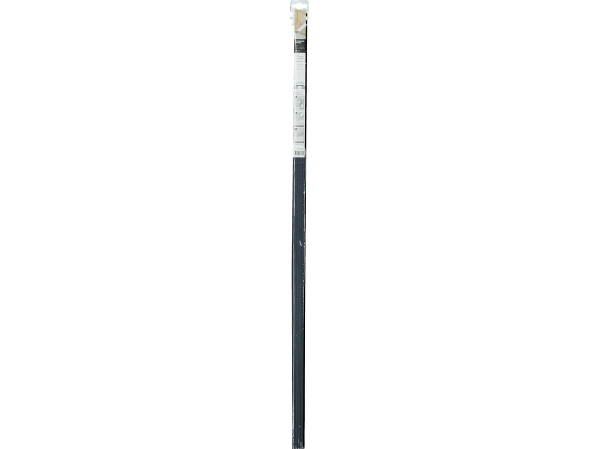 overgangsprofiel gelijkvloers zelfklevend 25x950 mm zwart