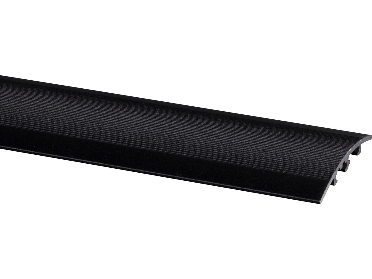 overgangsprofiel ongelijkvloers 47x10 mm 95cm zwart