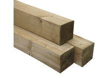 Cartri paal 240x12 cm vierkant geschaafd