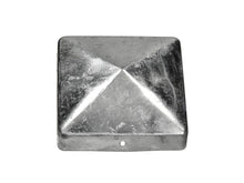 Mack ornement de poteau pyramide 91mm gris