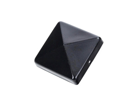 Mack paalornament piramide 91mm zwart