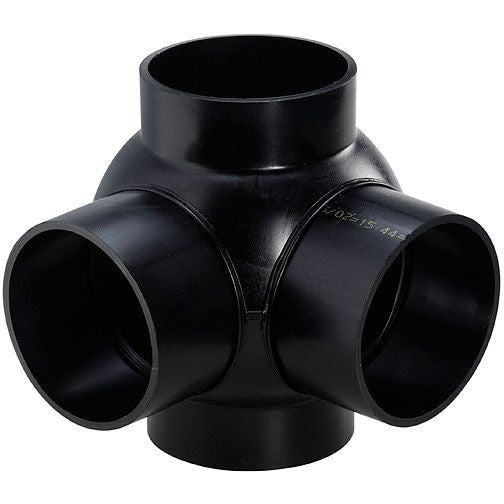 Pe 2-WEG kogelstuk 90° Geberit 110-110MM