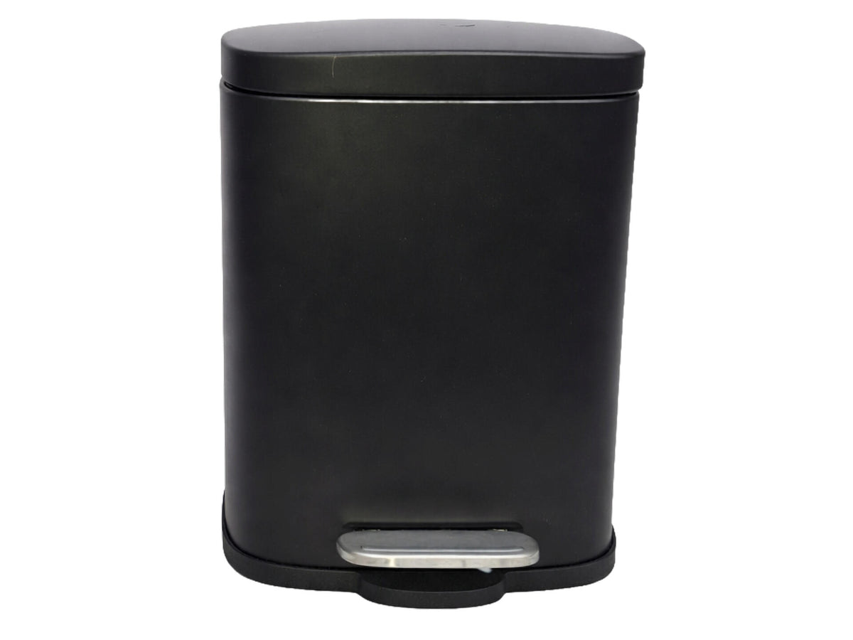 Practo Home pedaalemmer design 5l zwart mat