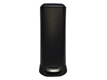 Practo Home poubelle à pédale étroit 12l noir mat