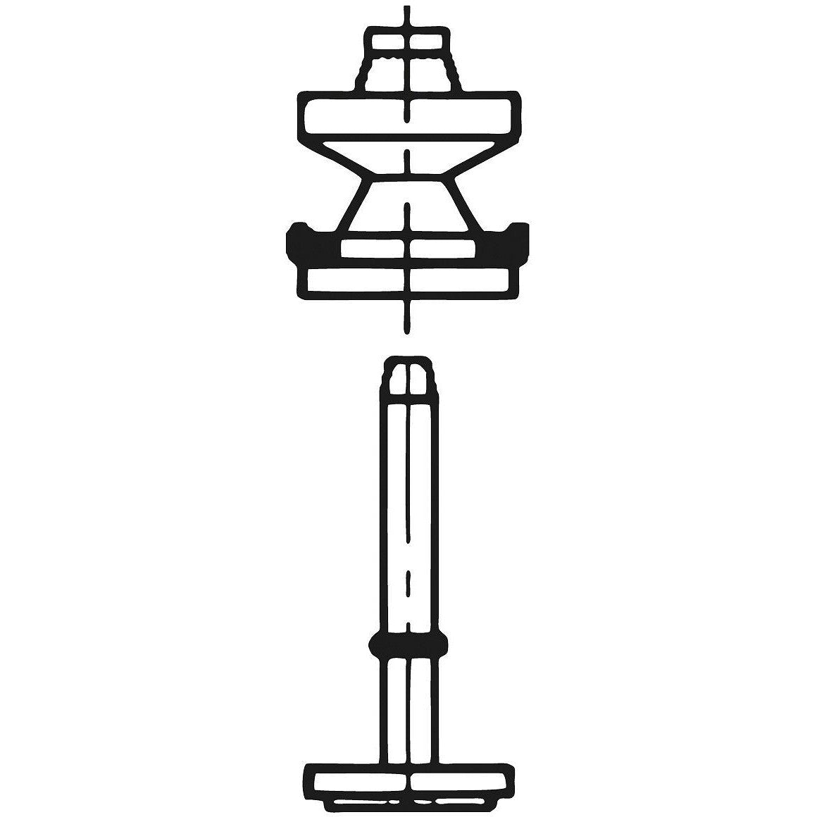 PISTON BENKISER 1/2" RECHT