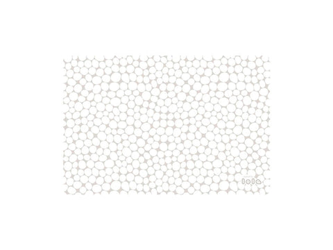Lola placemat antislip 45x30 cm pebbles linen