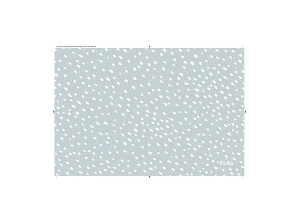 Lola set de table antidérapant 45x30 cm spot on ice grey