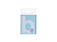 Multisign plakletter b 90mm wit mat