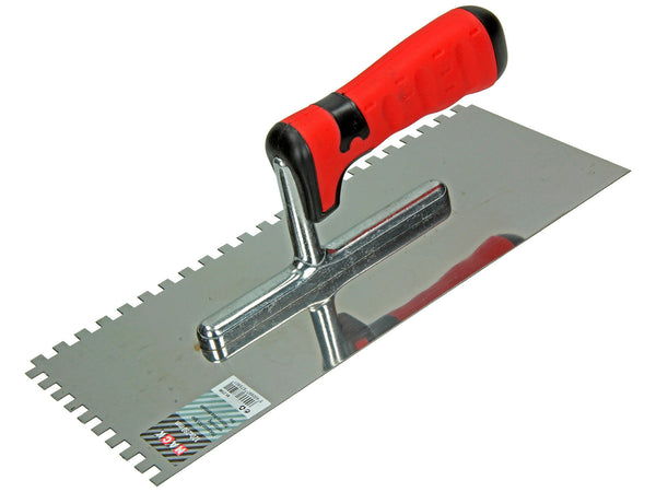 Mack plakspaan fijn 28x12 cm inox
