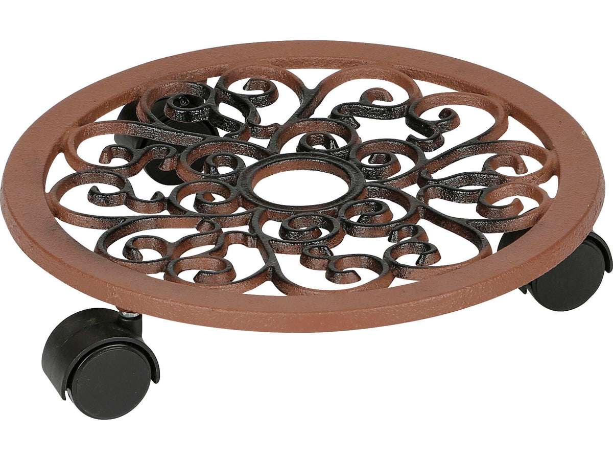 Practo Garden plantenroller 30cm 60kg gietijzer