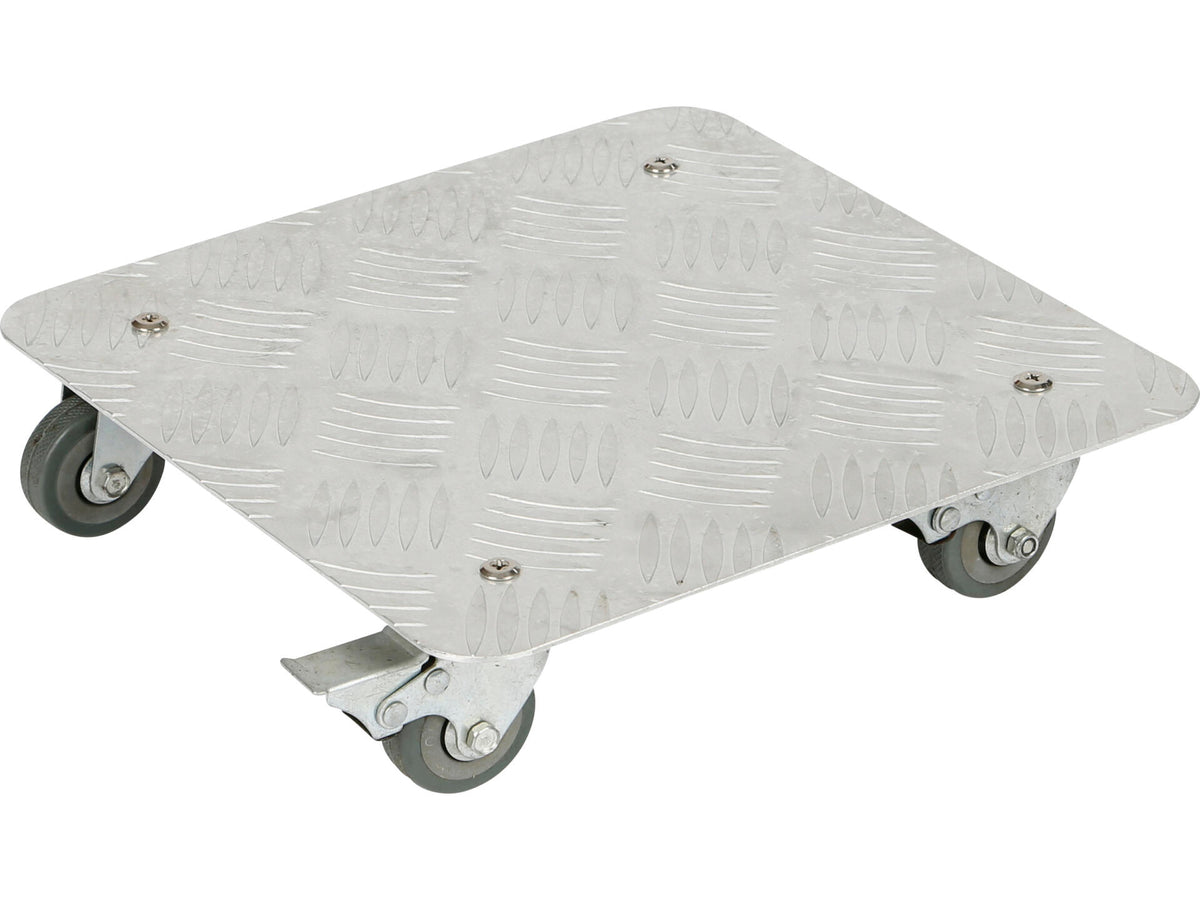 Practo Garden plantenroller 30x30 cm 100kg aluminium grijs