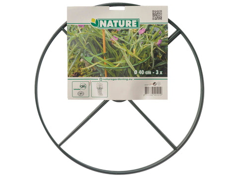 Nature plantensteun 40cm 3 stuks