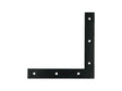 FG Wood Connectors platte winkelhaak 150x150x23 mm zwart