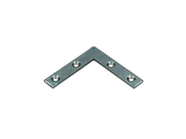 Mack équerre plate zinguée 50x50x10 mm 8 pièces