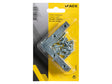 Mack platte winkelhaak 60x60x10 mm verzinkt 8 stuks