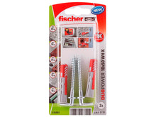 Fischer plug met schroef met winkelhaak 10x50 mm 2 stuks