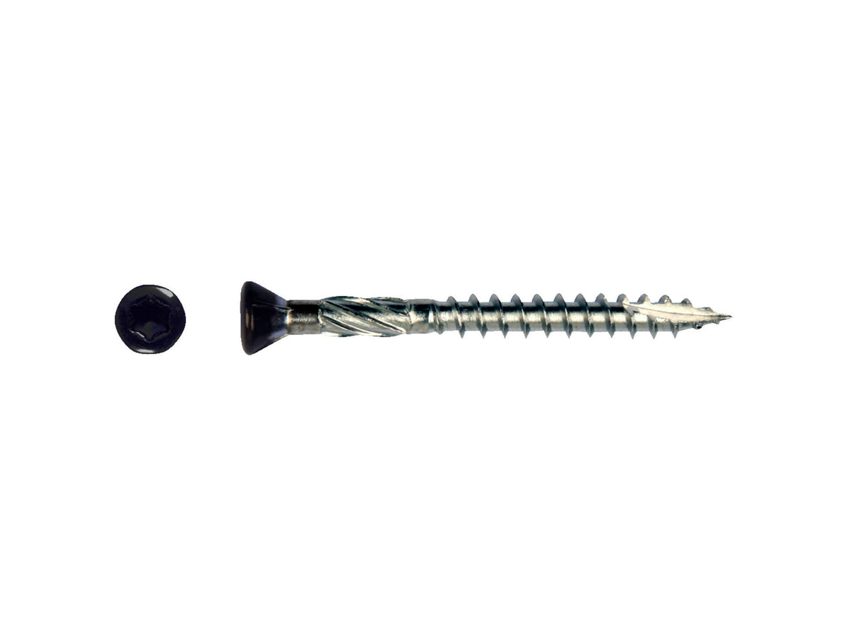Pfs+screw potdekselschroeven VZK 4x45 mm zwart 40 stuks